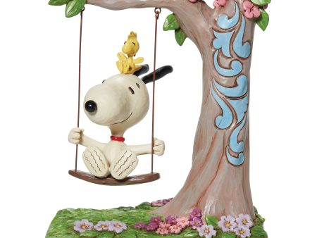 Snoopy & Woodstock on Swing Online Hot Sale