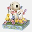 Snoopy in flowers Online Hot Sale