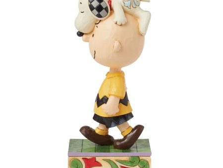 Snoopy on Charlie Brown s Head For Discount