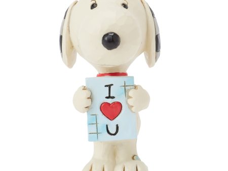 Snoopy with Love Sign Mini Fashion