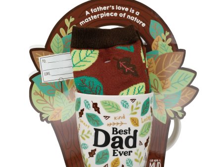 Best Dad Mug Sock Card Set For Cheap