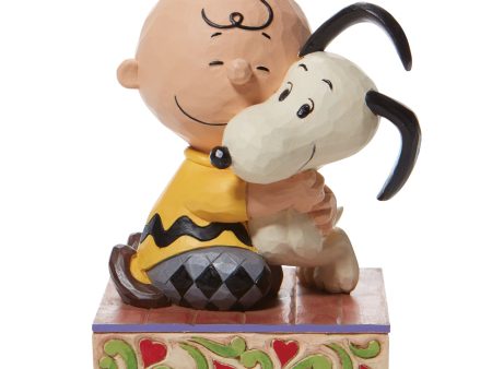 Charlie Brown Snoopy Hugging Online Sale