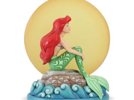 Ariel Sitting on Rock by Moon Discount