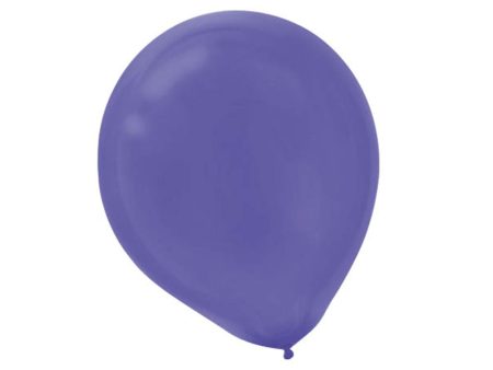 New Purple Latex Balloons 12in, 15pcs Online now