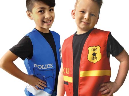 First Responders Assorted Vests 4pcs on Sale