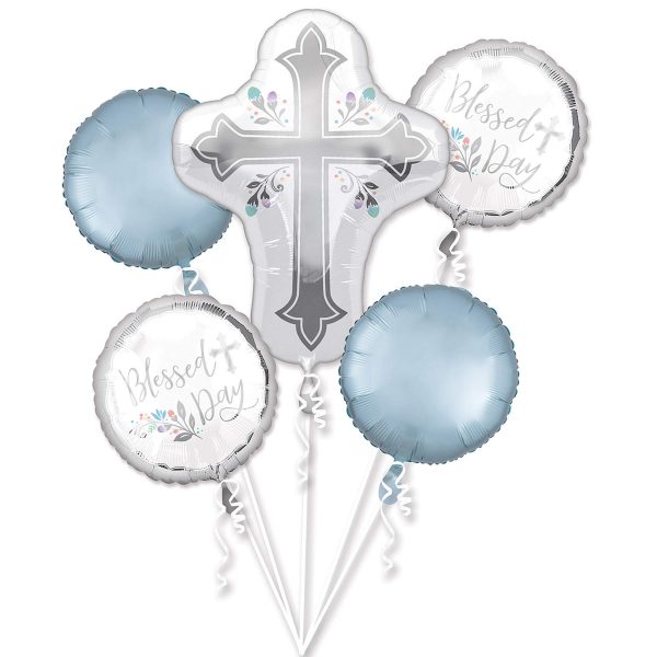 Holy Day Balloon Bouquet 5pcs Online now