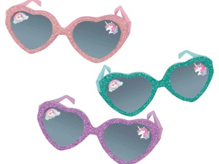 Enchanted Unicorn Glitter Glasses Favor Online Hot Sale