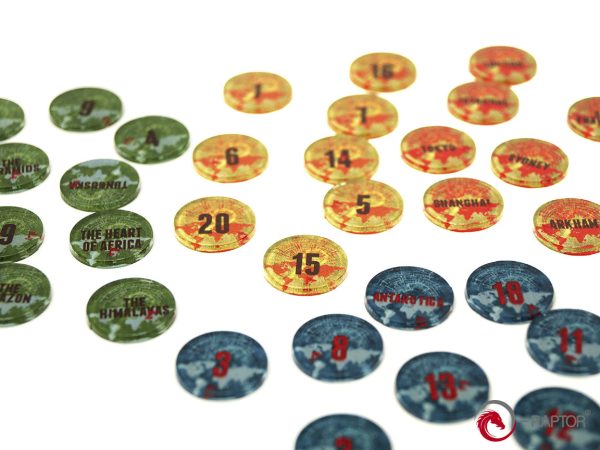 E-Raptor - Eldritch Horror Complete Tokens Set (184 pcs) For Cheap